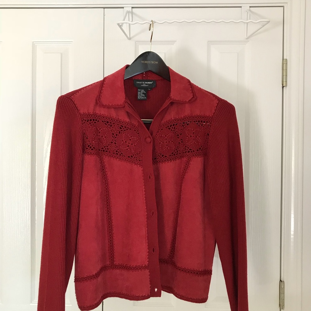 Suede/Wool Jacket and Shell - Picture 5 of 5